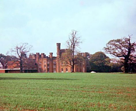 The Hall across the fields